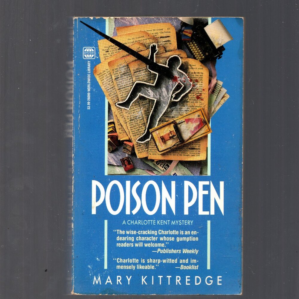 Poison Pen - Paperback Murder Mystery Novel
